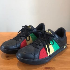 Rare Rastafarian Ben Sherman Shoes